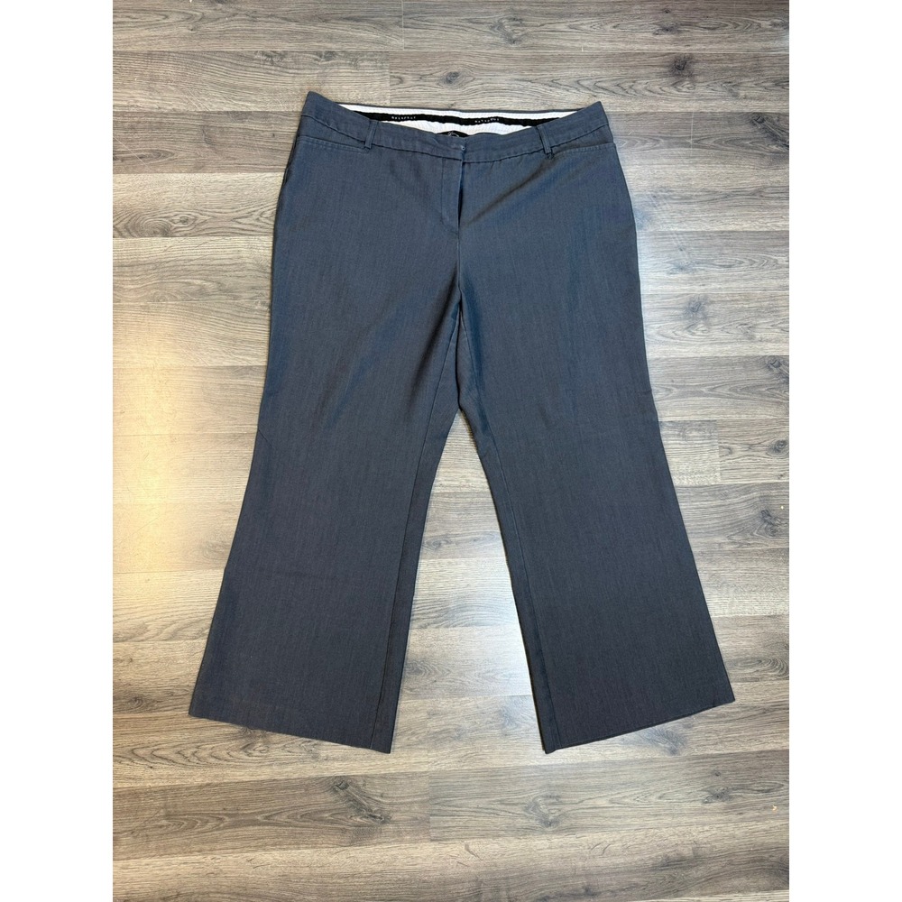 Metaphor Courtney Gray Wide Leg Dress Pants Womens Size 16 Professional Trousers